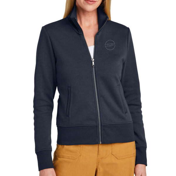 Women's Brooks Brothers Double Knit Full Zip Thumbnail