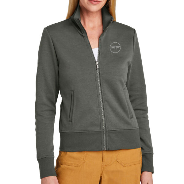 Women's Brooks Brothers Double Knit Full Zip Thumbnail