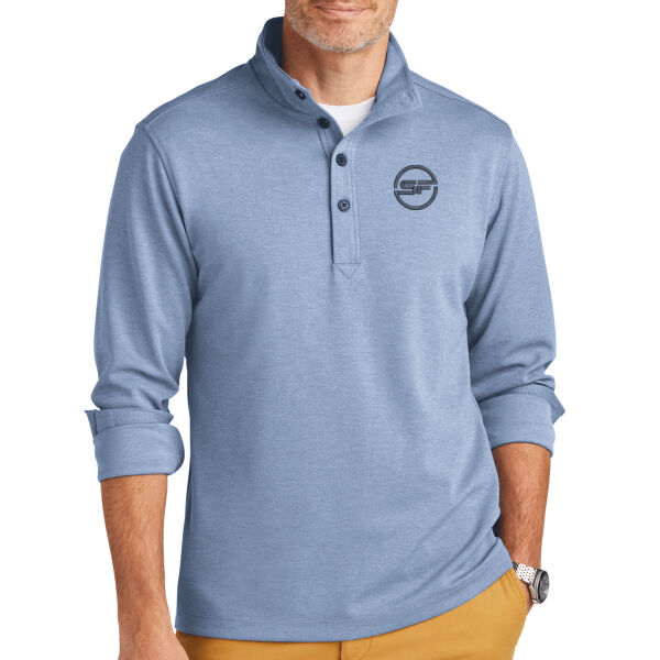 Brooks Brothers Mid Layer Stretch 1/2 Button  Thumbnail