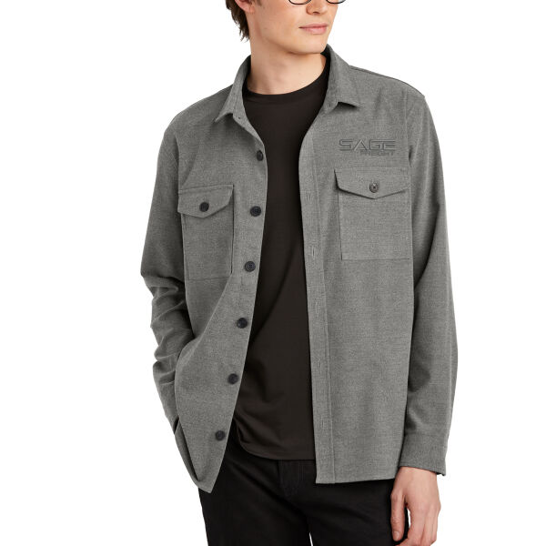 Mercer+Mettle Long Sleeve Twill Overshirt Thumbnail