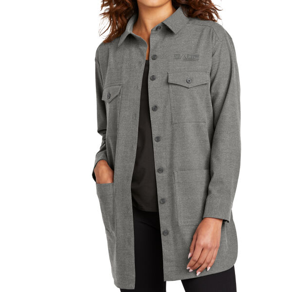 Mercer+Mettle Long Sleeve Twill Overshirt Thumbnail