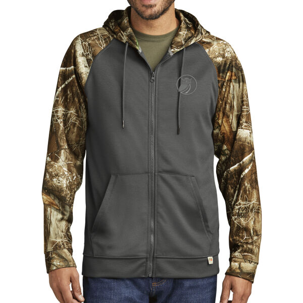 Realtree ® Performance Colorblock Full Zip Hoodie  Thumbnail