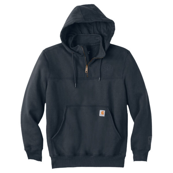 Carhartt® Rain Defender ® Paxton Heavyweight Hooded Zip Mock Sweatshirt Thumbnail