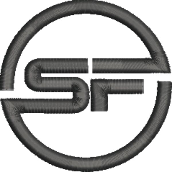 2A T2 SF Circular 1800 Black.EMB Thumbnail