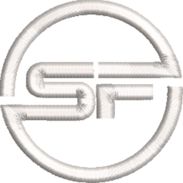 2A T7 SF Circular 1686 IceGray.EMB Thumbnail