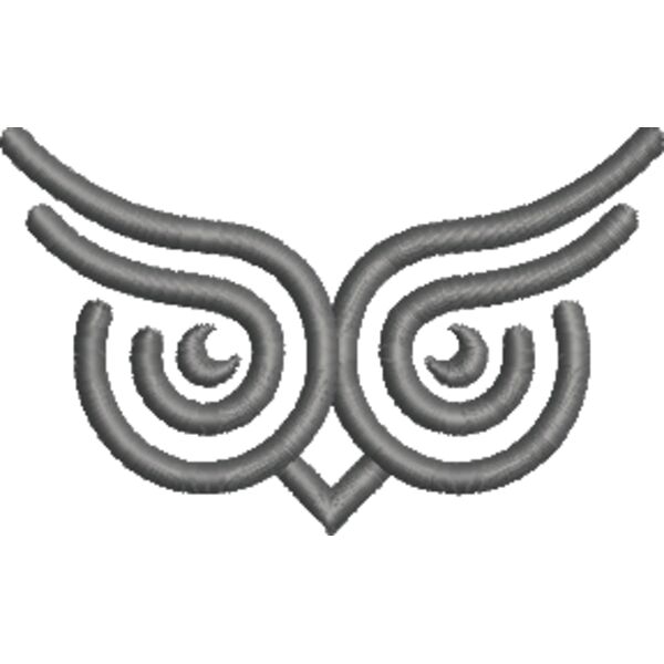 4 T3 PICTORIAL MARK OWL EYES 1640 CGray11c.EMB Thumbnail