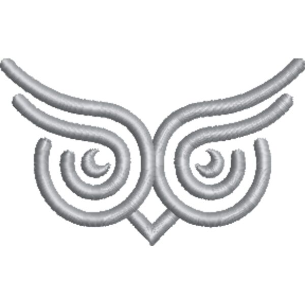 4 T5 PICTORIAL MARK OWL EYES 1718 Gray.EMB Thumbnail