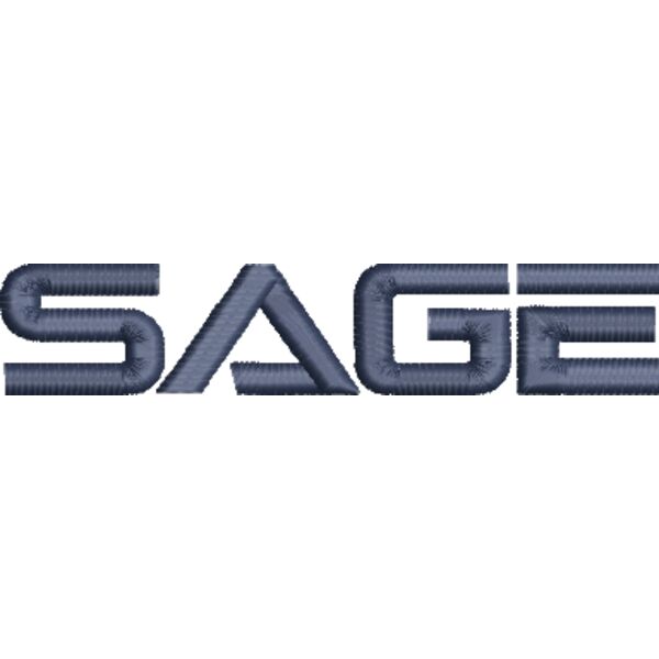 6 T9 Sage General Wordmark 1966 Navy.EMB Thumbnail