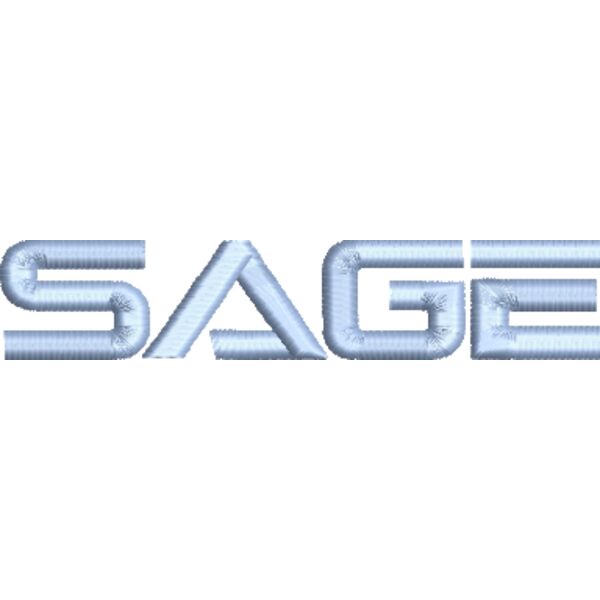 6 T14 Sage General Wordmark 1874 BabyBlue.EMB Thumbnail