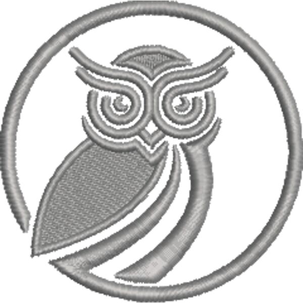 5 T6 Pictorial Mark Full Owl 1918 CGray6c.EMB Thumbnail