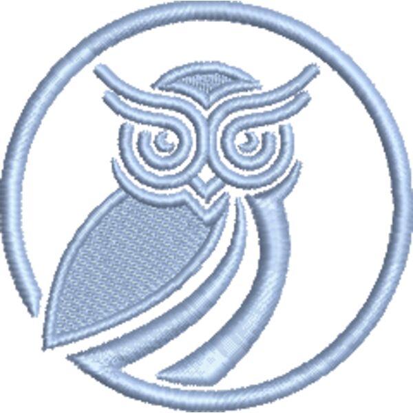 5 T14 Pictorial Mark Full Owl 1874 BabyBlue.EMB Thumbnail