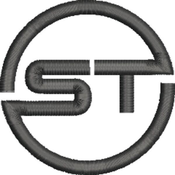 2B T2 ST Circular_1800 Black.EMB Thumbnail