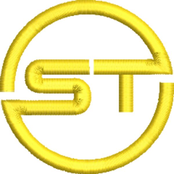 2B T16 ST Circular_1883 FluorYellow.EMB Thumbnail