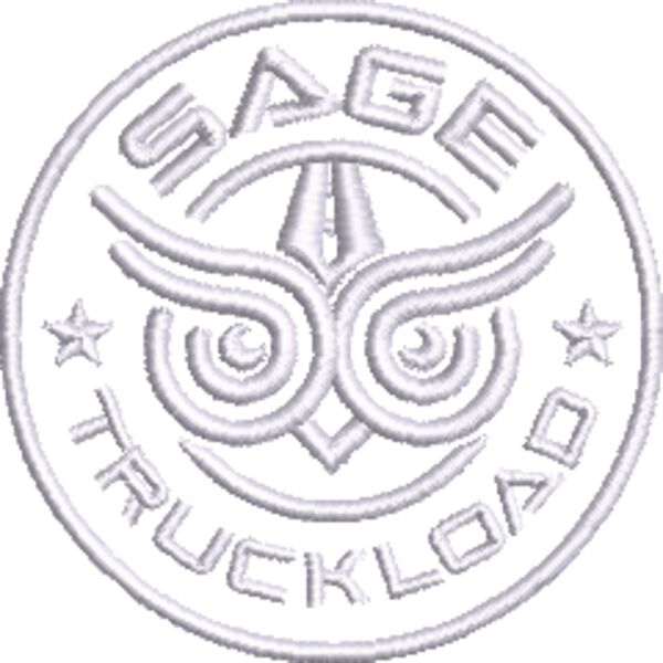 3B T1 ST Primary Owl Badge 1801 White.EMB Thumbnail