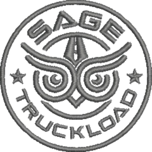 3B T3 ST Primary Owl Badge 1640 CGray11c.EMB Thumbnail