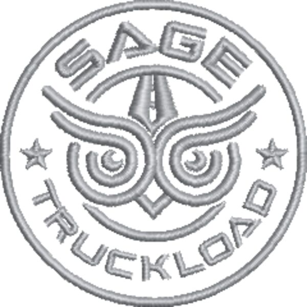 3B T5 ST Primary Owl Badge 1718 Gray.EMB Thumbnail