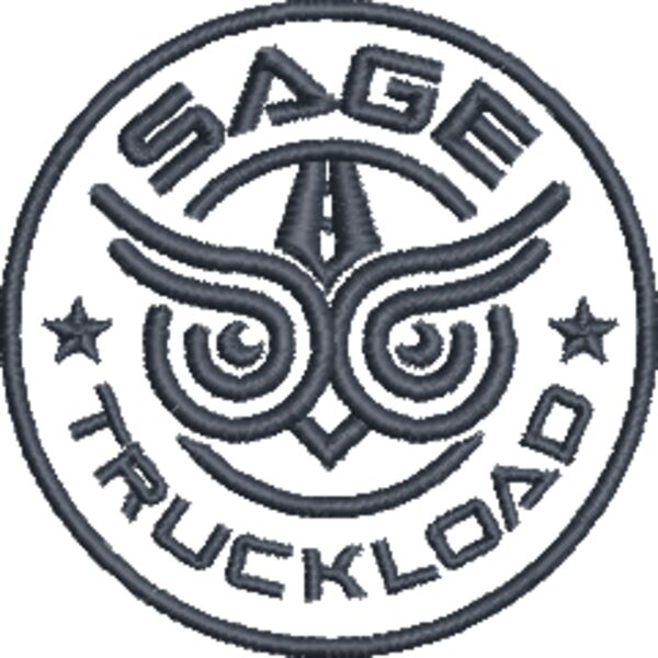 3B T8 ST Primary Owl Badge 1976 DeepNavy.EMB Thumbnail