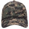OTTO CAP Digital Camouflage 6 Panel Low Profile Baseball Cap Thumbnail