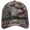 OTTO CAP Digital Camouflage 6 Panel Low Profile Baseball Cap Thumbnail