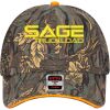 OTTO CAP Camouflage 6 Panel Low Profile Mesh Back Trucker Hat Thumbnail